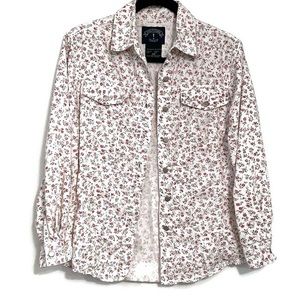 PM Solutions! Petite Western Floral Shirt